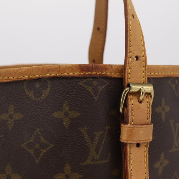 LOUIS VUITTON Monogram Bucket GM Shoulder Bag M42236 LV Auth hk4196