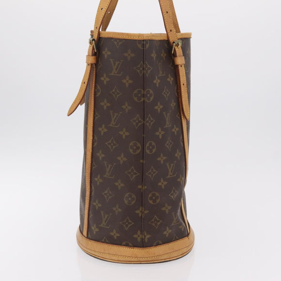 LOUIS VUITTON Monogram Bucket GM Shoulder Bag M42236 LV Auth hk4196