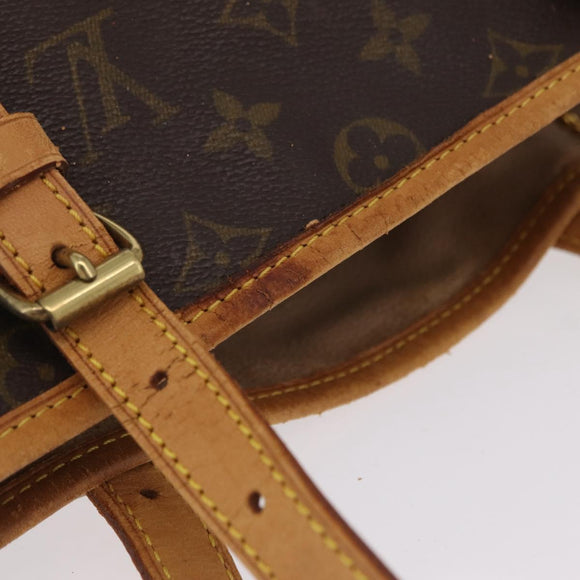 LOUIS VUITTON Monogram Bucket GM Shoulder Bag M42236 LV Auth hk4196