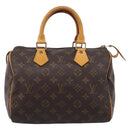 LOUIS VUITTON Monogram Speedy 25 Hand Bag M41528 LV Auth hk4198-13