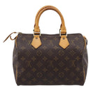 LOUIS VUITTON Monogram Speedy 25 Hand Bag M41528 LV Auth hk4198-2