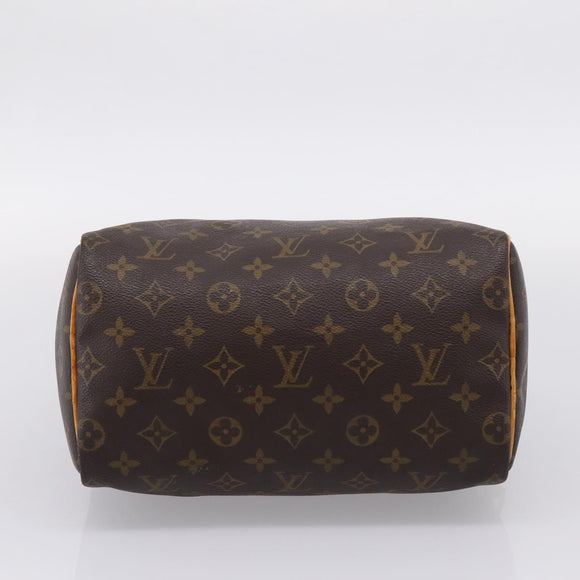 LOUIS VUITTON Monogram Speedy 25 Hand Bag M41528 LV Auth hk4198
