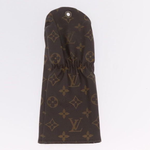 LOUIS VUITTON Monogram Golf Head Cover 3 Set LV Auth hk4199