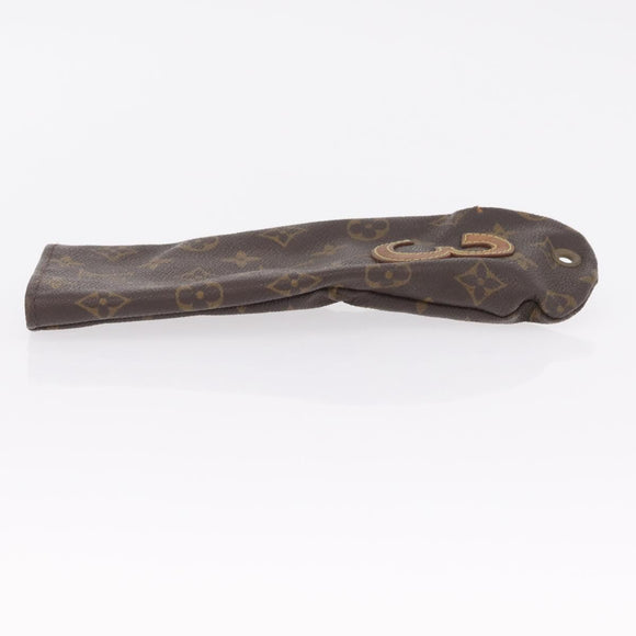 LOUIS VUITTON Monogram Golf Head Cover 3 Set LV Auth hk4199