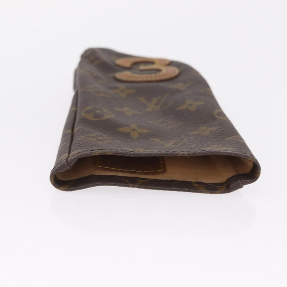 LOUIS VUITTON Monogram Golf Head Cover 3 Set LV Auth hk4199