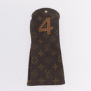 LOUIS VUITTON Monogram Golf Head Cover 3 Set LV Auth hk4199-22