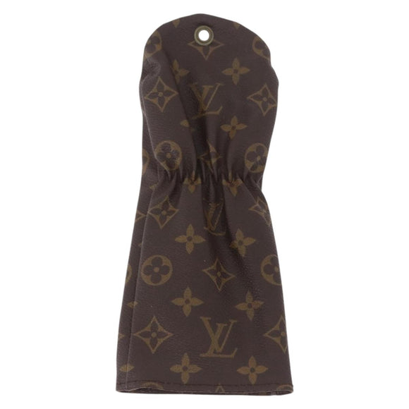 LOUIS VUITTON Monogram Golf Head Cover 3 Set LV Auth hk4199