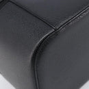 GUCCI Vanity Pouch Leather Black Silver 039 1705 0710 Auth hk4201-18