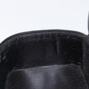 GUCCI Vanity Pouch Leather Black Silver 039 1705 0710 Auth hk4201-21