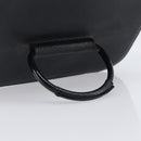 GUCCI Vanity Pouch Leather Black Silver 039 1705 0710 Auth hk4201-7