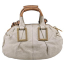 Chloe Etel Hand Bag Leather 2way Gold Auth hk4203-2