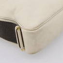 GUCCI Shoulder Bag Leather Beige Gold 92732 Auth hk4212-11