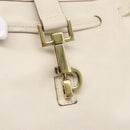 GUCCI Shoulder Bag Leather Beige Gold 92732 Auth hk4212-15