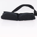 GUCCI GG Canvas Waist bag Black Silver 28566 Auth hk4213V-11