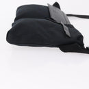 GUCCI GG Canvas Waist bag Black Silver 28566 Auth hk4213V-4