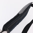 GUCCI GG Canvas Waist bag Black Silver 28566 Auth hk4213V-6