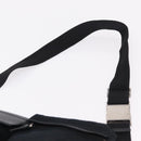 GUCCI GG Canvas Waist bag Black Silver 28566 Auth hk4213V-8