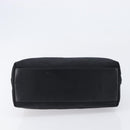 GUCCI Hand Bag Nylon Outlet Black Silver Auth hk4214-5
