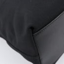 GUCCI Hand Bag Nylon Outlet Black Silver Auth hk4214-18