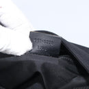 GUCCI Hand Bag Nylon Outlet Black Silver Auth hk4214-12