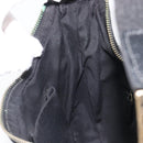 GUCCI GG Canvas Hand Bag Black Gold 145811 Auth hk4216-26