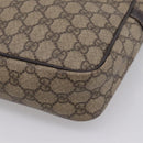GUCCI GG Supreme Shoulder Bag PVC Beige Gold 233268 Auth hk4217-10