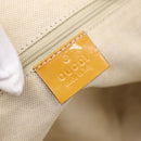 GUCCI GG Canvas Tote Bag Beige Gold 211976 Auth hk4219-18