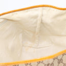 GUCCI GG Canvas Tote Bag Beige Gold 211976 Auth hk4219-20