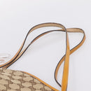 GUCCI GG Canvas Tote Bag Beige Gold 211976 Auth hk4219-9