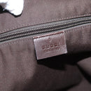 GUCCI GG Canvas Shoulder Bag Beige Silver 145857 Auth hk4220-15