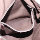 GUCCI GG Canvas Shoulder Bag Beige Silver 145857 Auth hk4220-20
