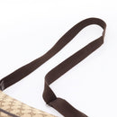 GUCCI GG Canvas Shoulder Bag Beige Silver 145857 Auth hk4220-8