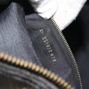 FENDI Pecan Canvas Boston Bag PVC Black Brown Auth hk4221-28