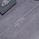 FENDI Celeria Tote Bag Leather Light Blue Silver Auth hk4224-11