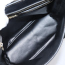 FENDI Zucca Canvas Shoulder Bag PVC Brown Black Auth hk4225-16