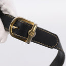 FENDI Zucca Canvas Shoulder Bag PVC Brown Black Auth hk4225-22