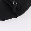 PRADA Waist bag Nylon Black Silver Auth hk4226-17