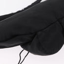 PRADA Waist bag Nylon Black Silver Auth hk4226-19