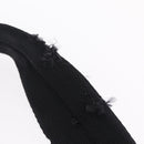 PRADA Waist bag Nylon Black Silver Auth hk4226-8