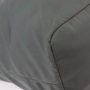 PRADA Reversible Hand Bag Nylon 2way Gray Silver Auth hk4227-17