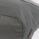 PRADA Reversible Hand Bag Nylon 2way Gray Silver Auth hk4227-18