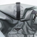 PRADA Reversible Hand Bag Nylon 2way Gray Silver Auth hk4227-23