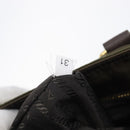 PRADA Tote Bag Nylon Green Gold Auth hk4229-11