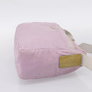 PRADA Shoulder Bag Nylon Pink Silver Auth hk4231-5