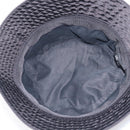 PRADA Bucket Hat Nylon L Black Auth hk4232V-9