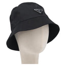 PRADA Bucket Hat Nylon L Black Auth hk4232V-1