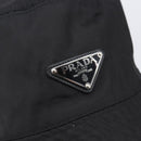PRADA Bucket Hat Nylon L Black Auth hk4232V-6