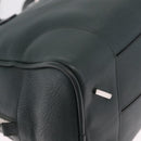 LOEWE Amazona 75 Hand Bag Leather 2way Green Silver Auth hk4235V-12