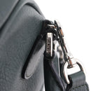 LOEWE Amazona 75 Hand Bag Leather 2way Green Silver Auth hk4235V-25