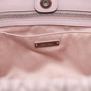 Miu Miu Matelasse Hand Bag Leather 2way Pink Silver Auth hk4236-20